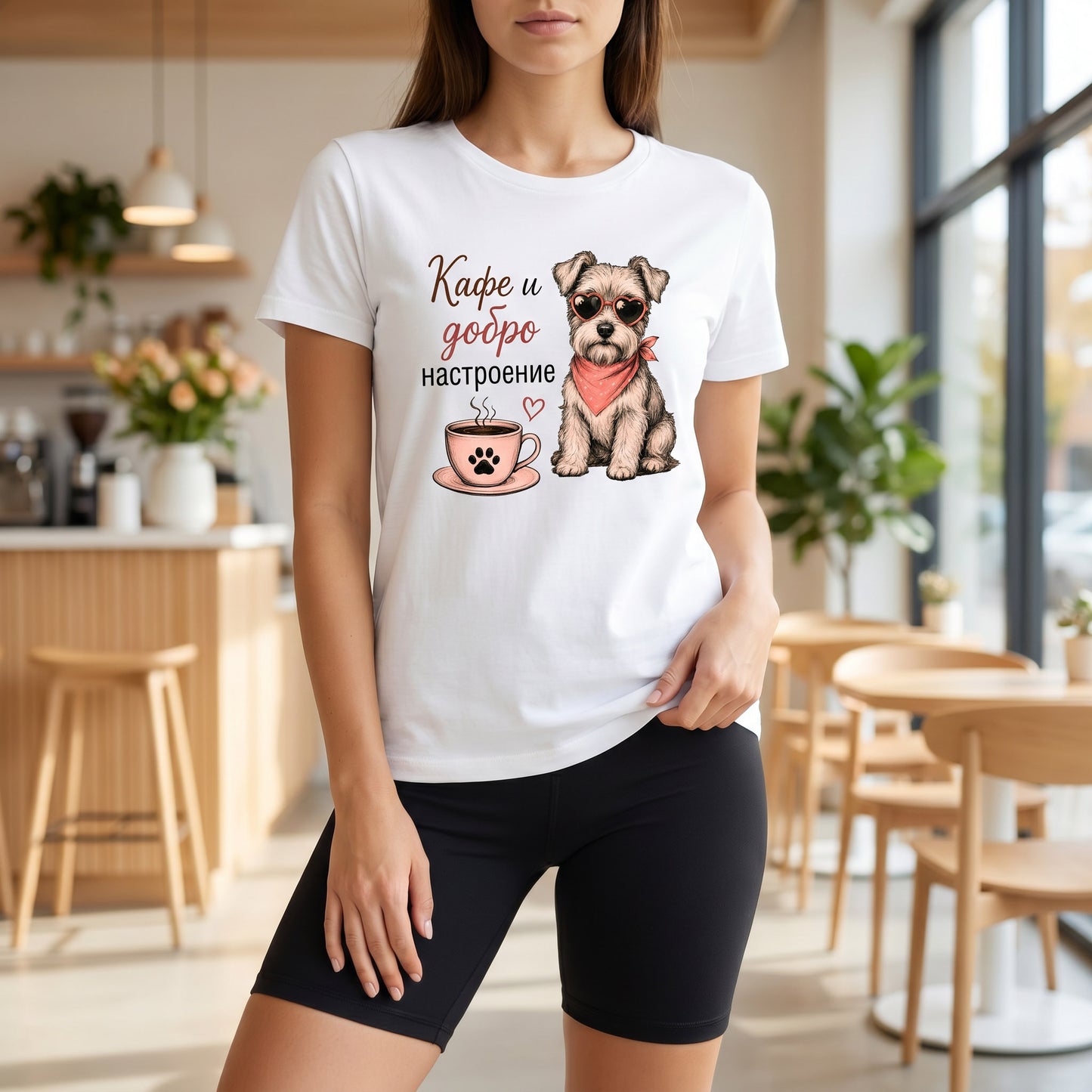 Yorkie And Coffee - Lifestyle