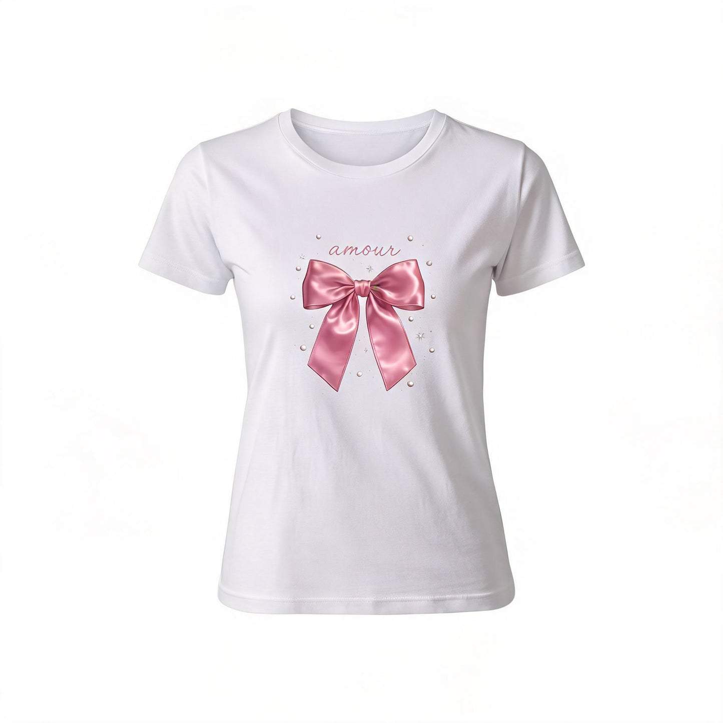 Amour Ribbon - White Background