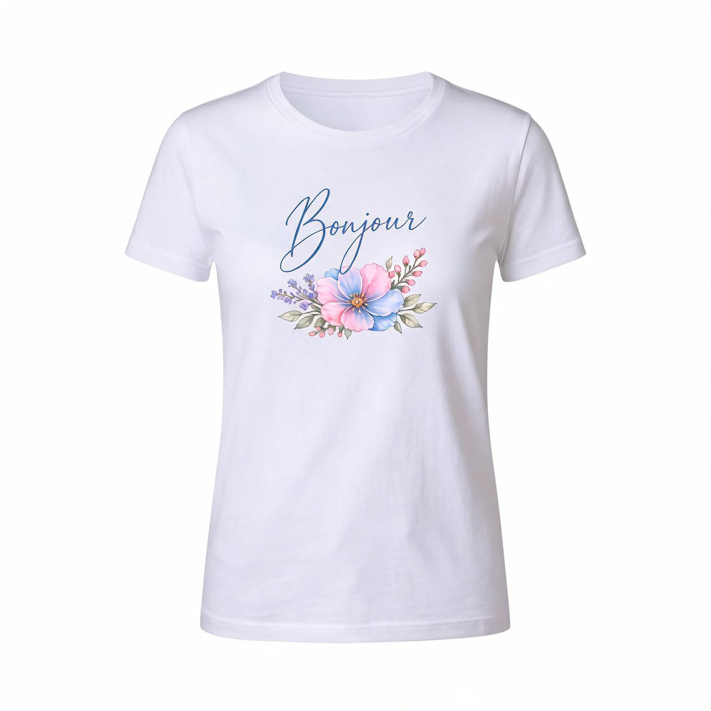 Bonjour - White Background