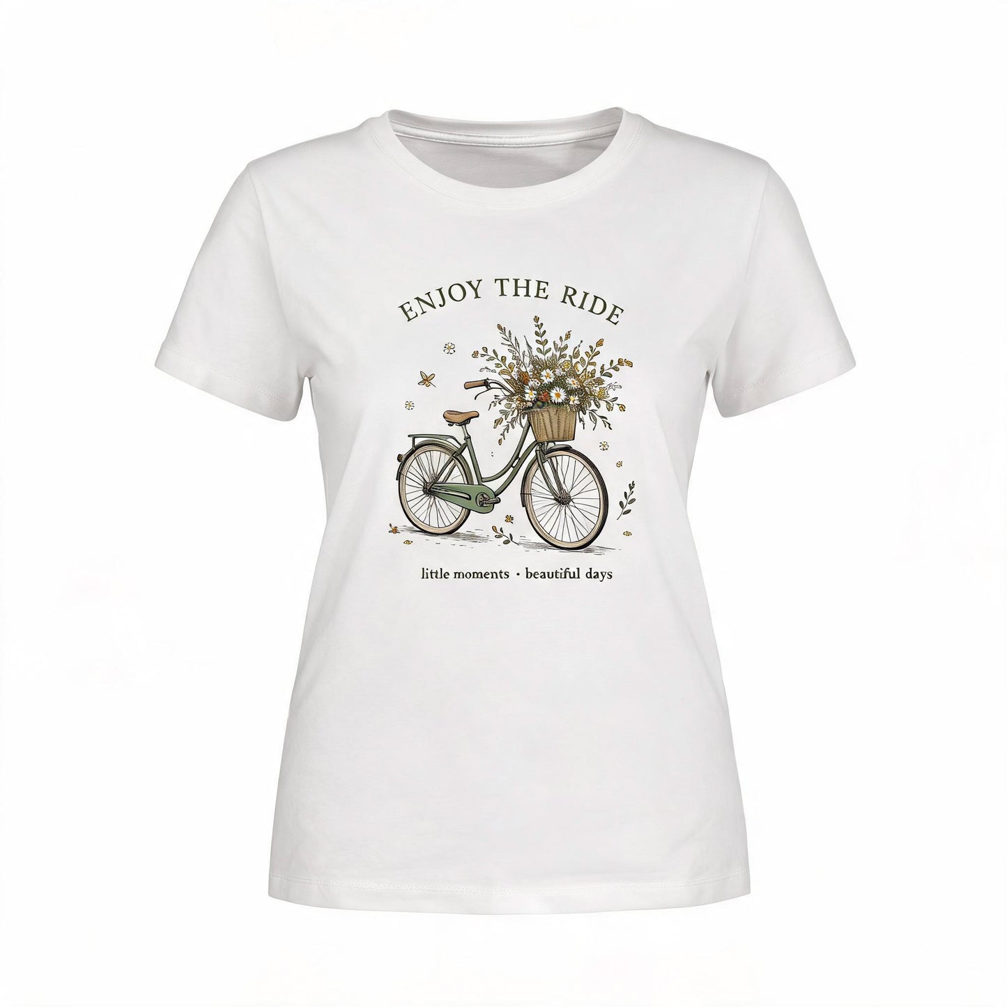 Enjoy The Ride - White Background