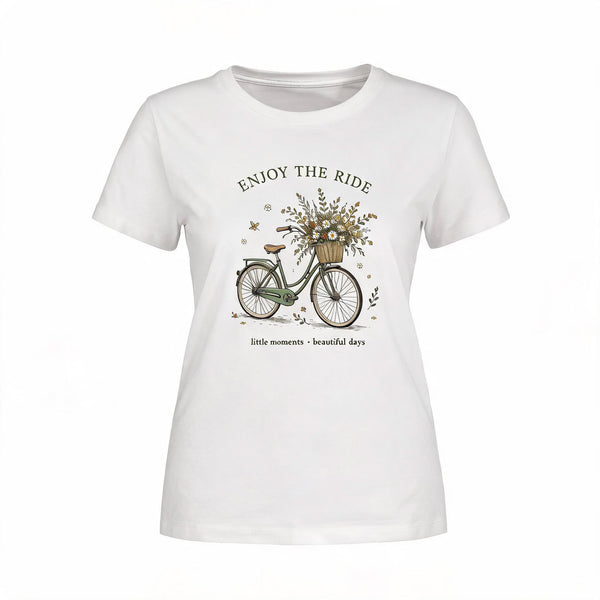 Enjoy The Ride - White Background