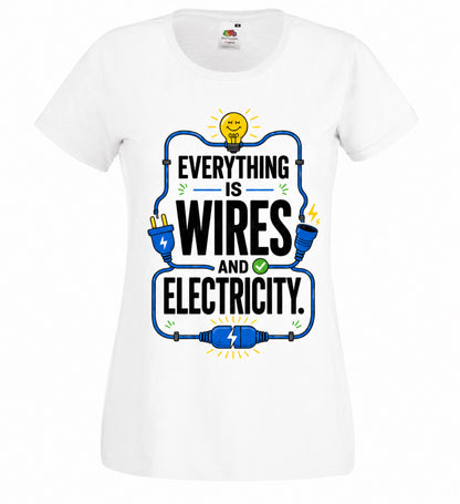 Everything is wires and electricity