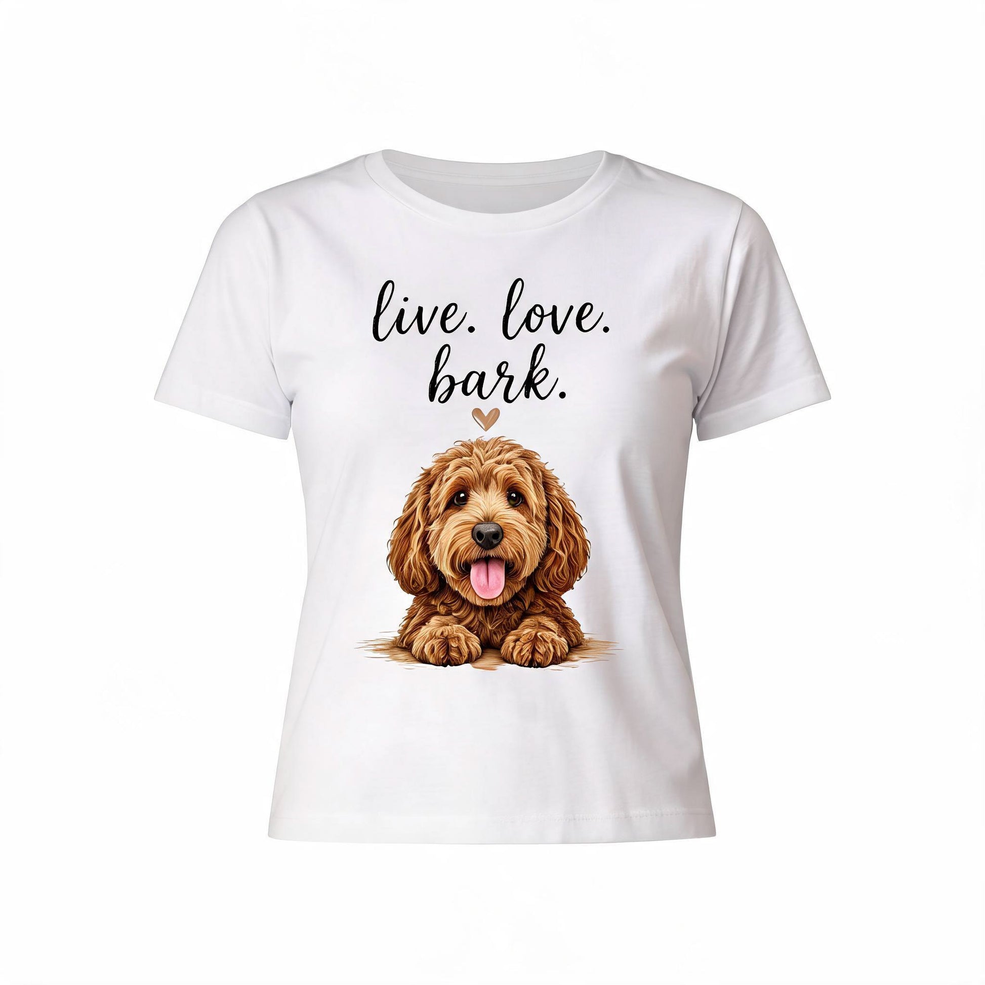 Live Love Bark - White Background