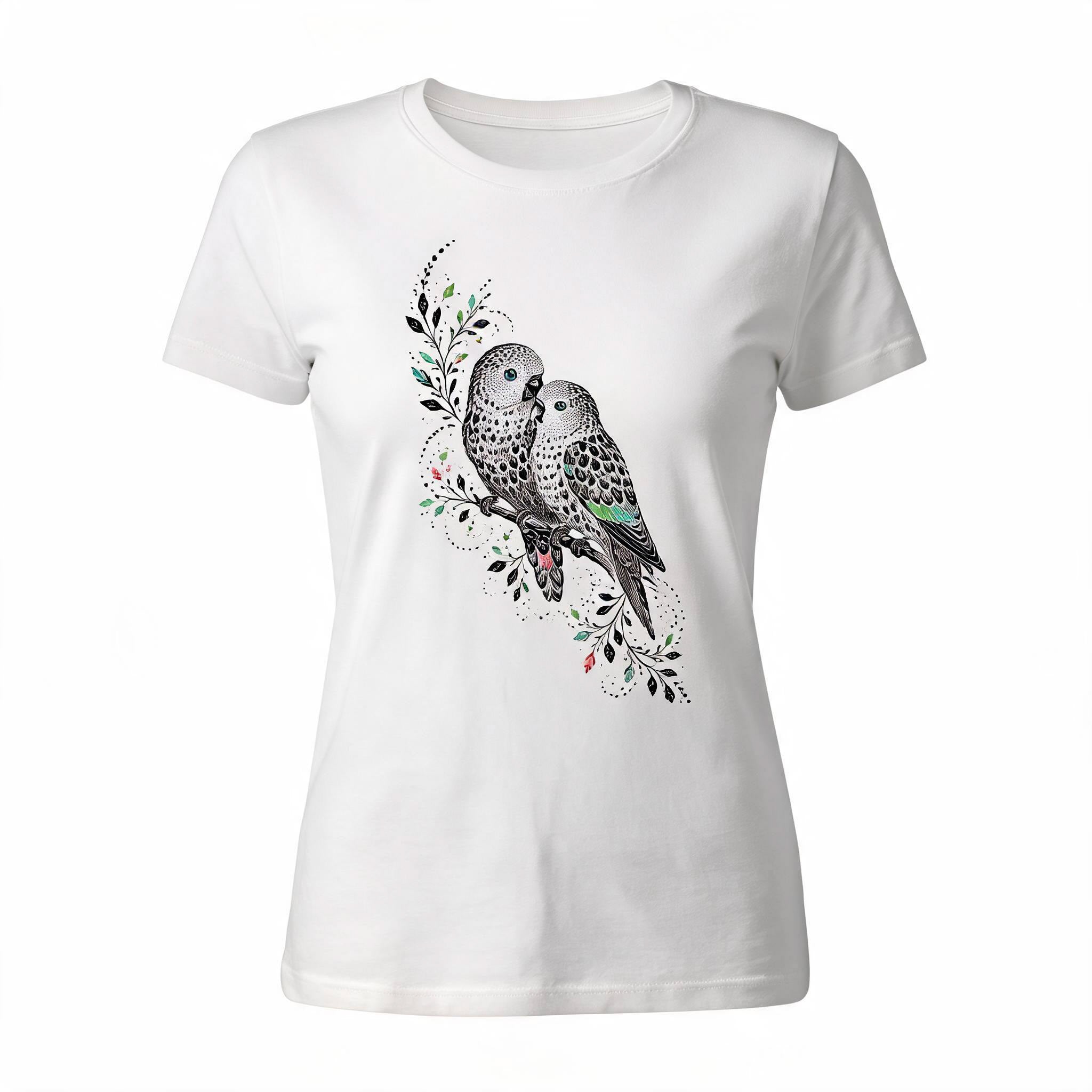 Parrot Love - White Background