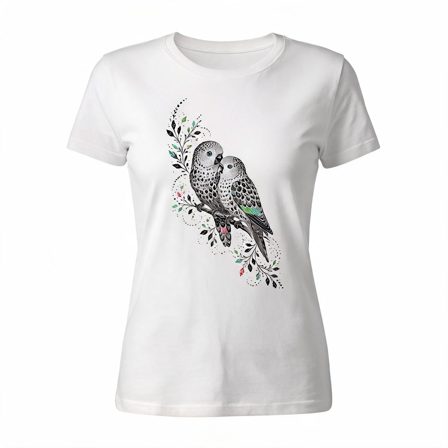 Parrot Love - White Background