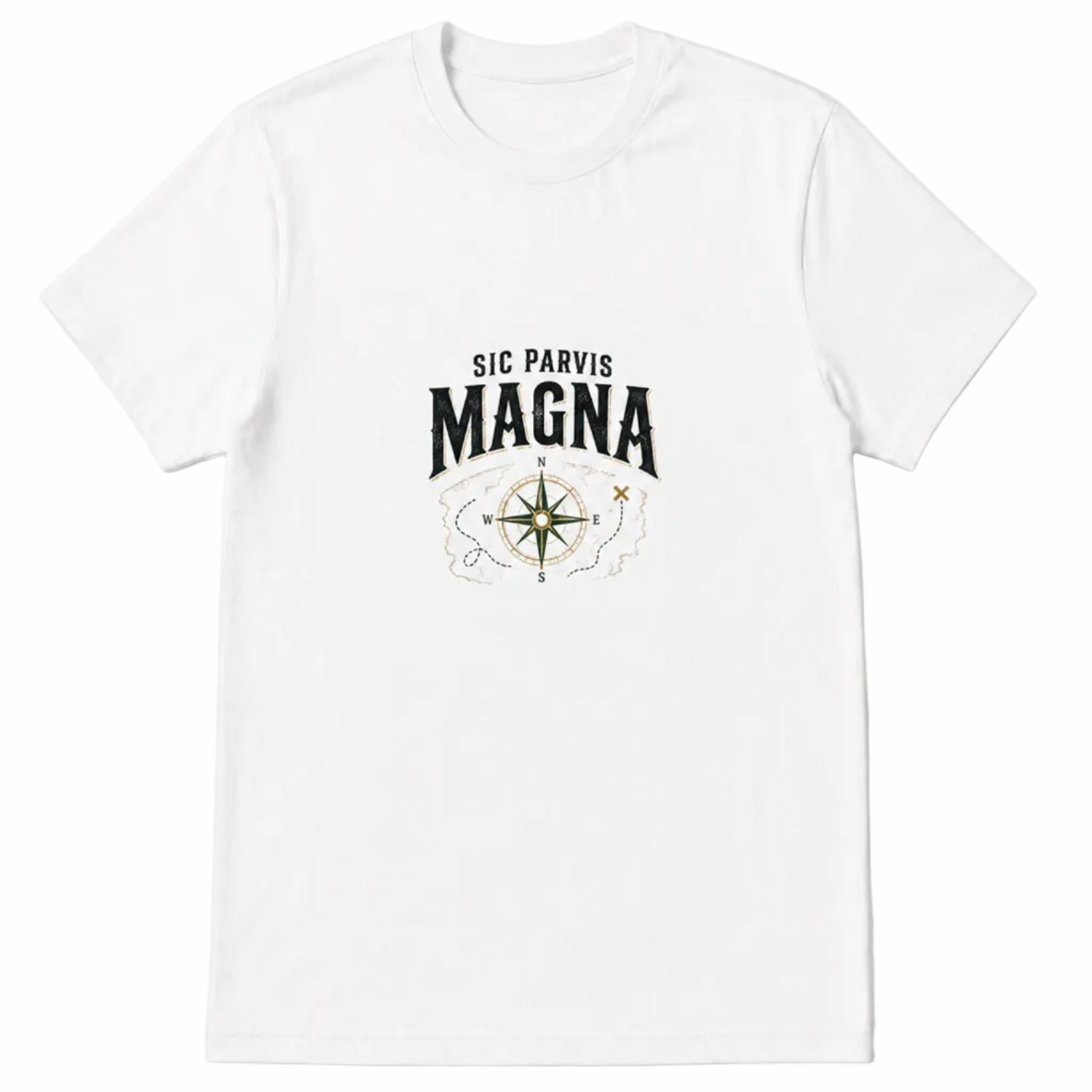 sic parvis magna - man