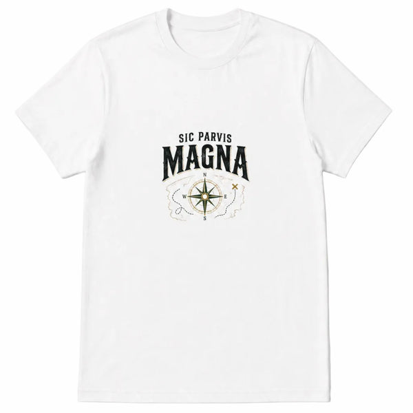 sic parvis magna - man