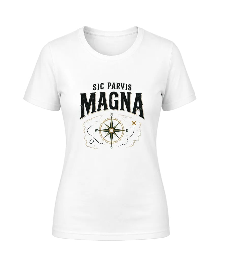 sic parvis magna - woman