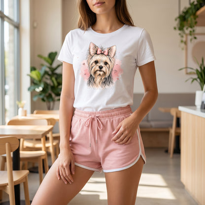 Yorkie Drawing - Lifestyle